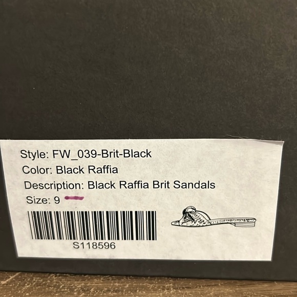 Black Raffia Brit Sandals
TUCKERNUCK SHOES - Picture 7 of 12